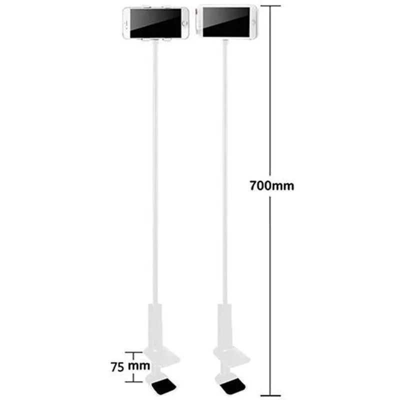 Black flexible mount holder for phones and tablets with suction base and adjustable arm