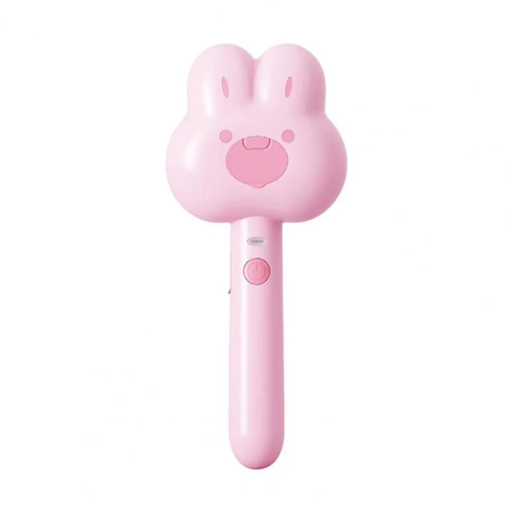 Rechargeable cat steam brush grooming tool in cartoon design with spray function