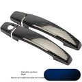 Carbon fibre pattern door handle trim for Opel Vauxhall Astra vehicles