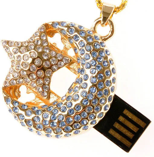 Jewelry Xingyue Creative U Disk USB flash drive with metal shell