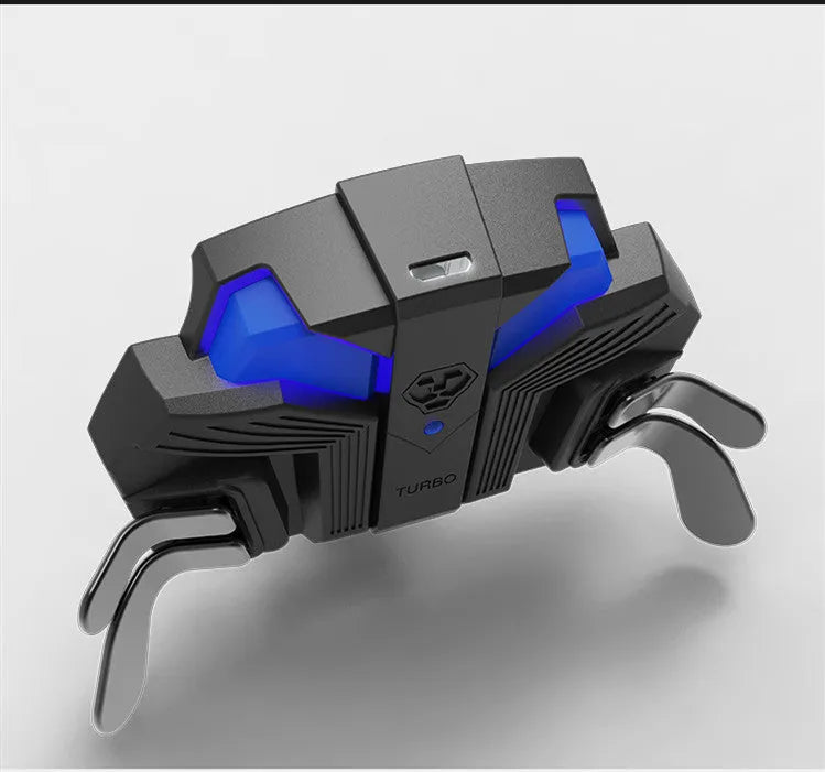 Black wired back button attachment for PS4 Slim and Pro controllers showing 3.5mm jack and Type-C port