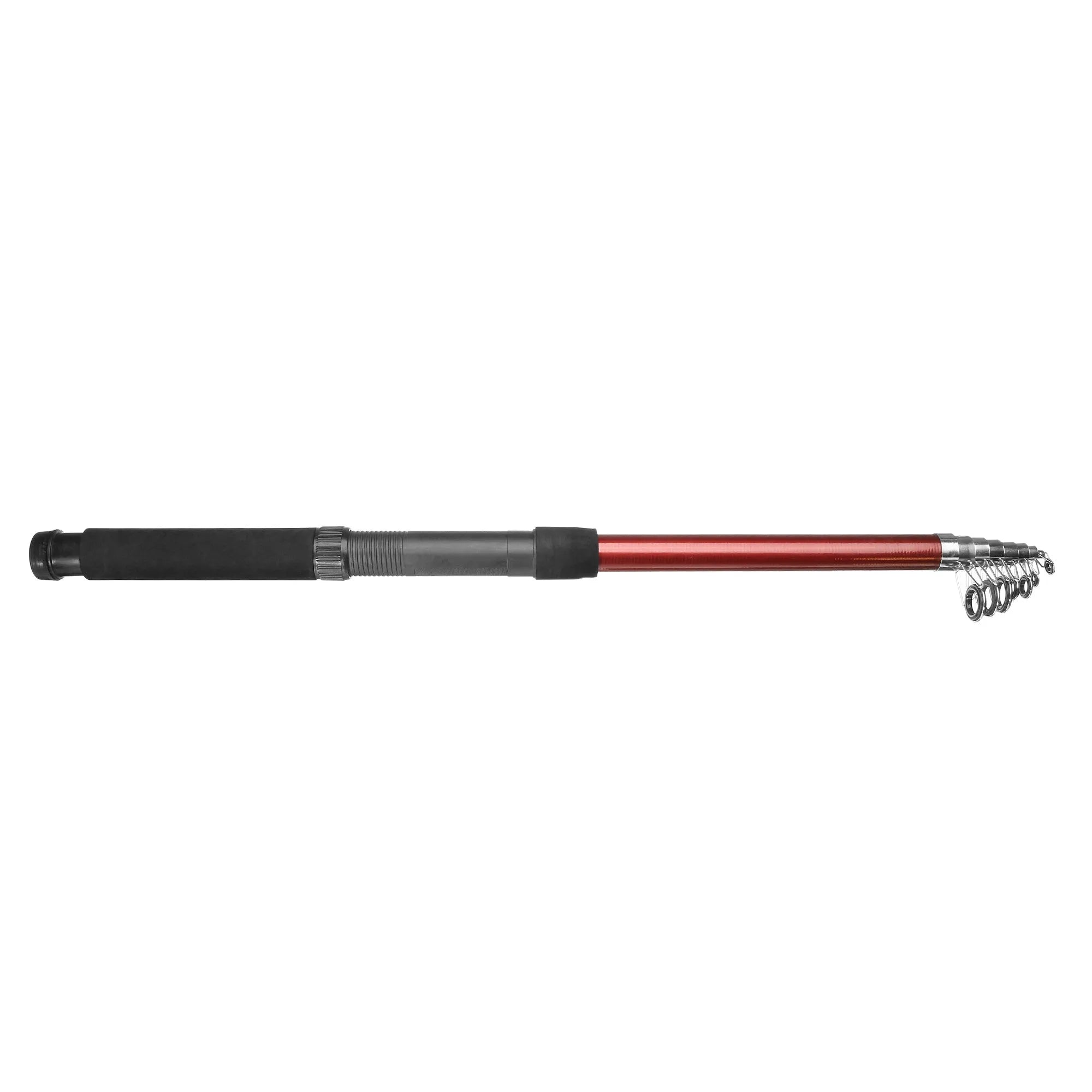 LED fishing rod light with remote controller on 5 metre telescopic pole for outdoor lighting