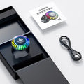 Voice control polar light Bluetooth ambience lamp with compact 3.1cm cube design.