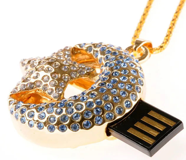 Jewelry Xingyue Creative U Disk USB flash drive with metal shell