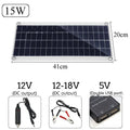 Polysilicon solar panel with dual USB ports for outdoor device charging
