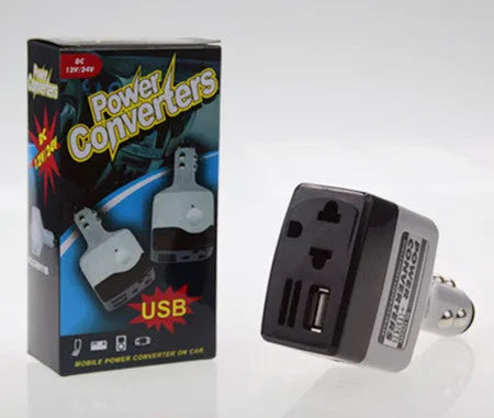 011C model car cigarette lighter to USB power adapter with wireless charging capability