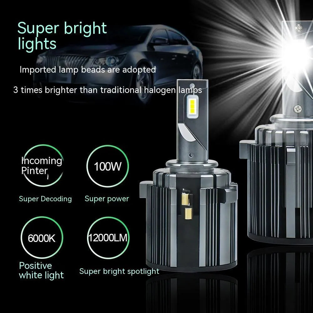 VW Golf 7 Touran L LED low beam headlight with aviation aluminium alloy housing