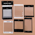 15 sheets of Frame Series retro decorative stickers with photography, film, magazine, music, social, and retro frame designs.