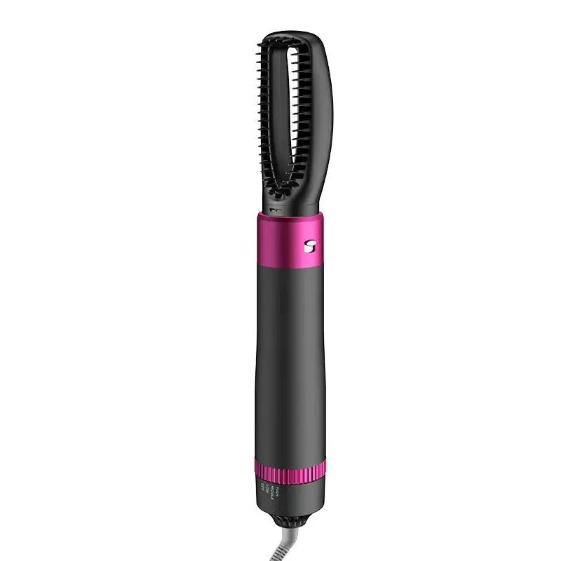 Dyson grey 5 in 1 hair dryer brush styling tool with five attachment brushes