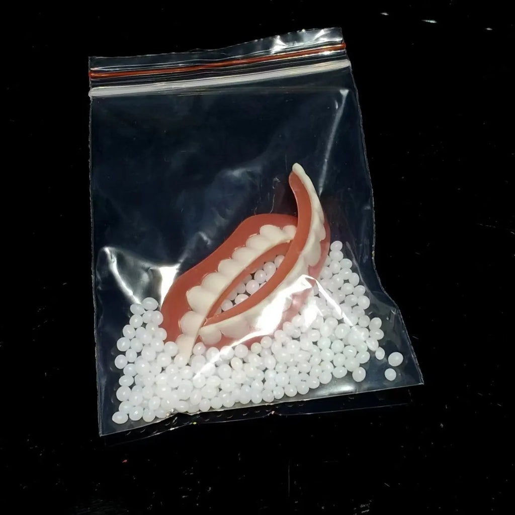 Disposable silicone simulation smile dentures tooth socket model for dental training practice