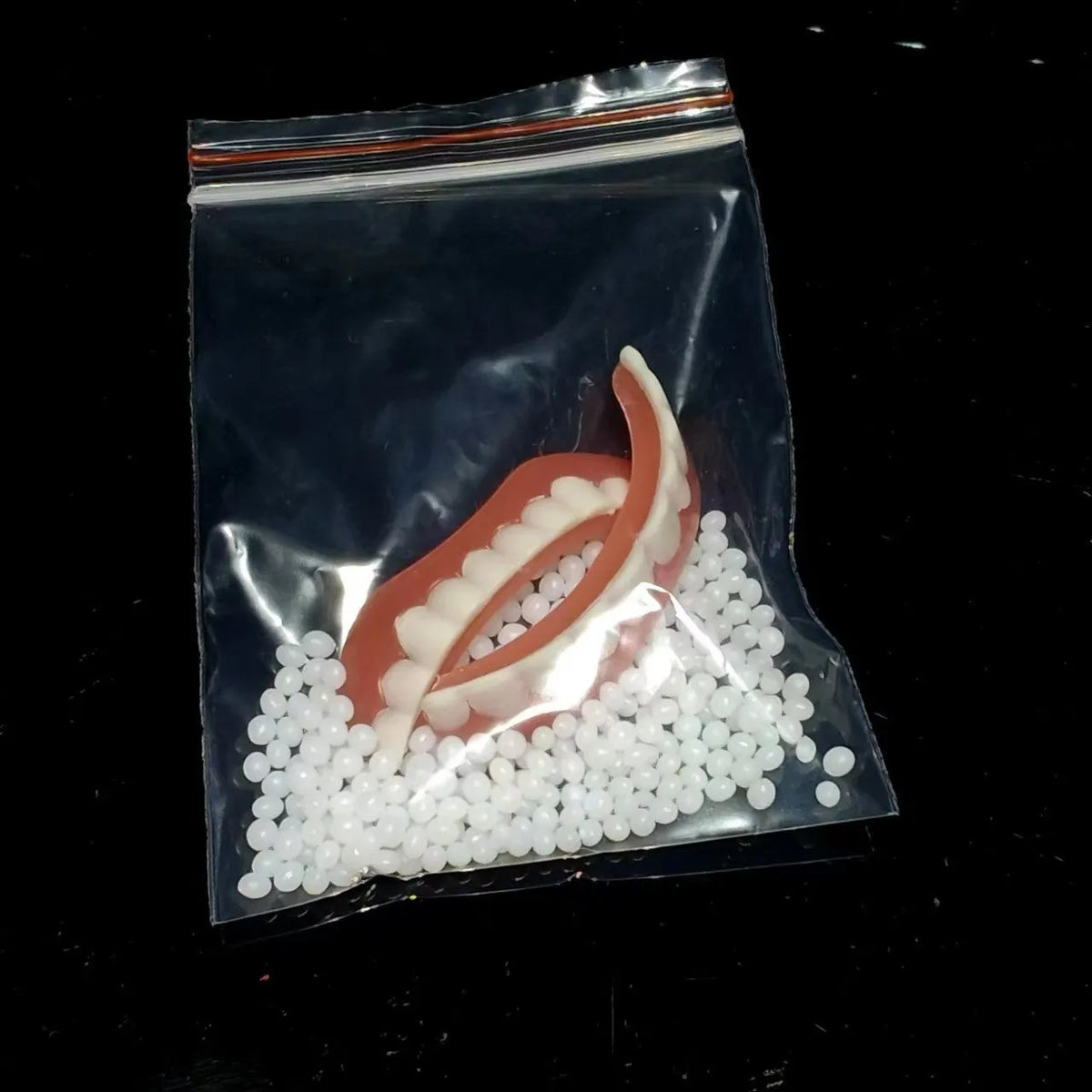 Disposable silicone simulation smile dentures tooth socket model for dental training practice