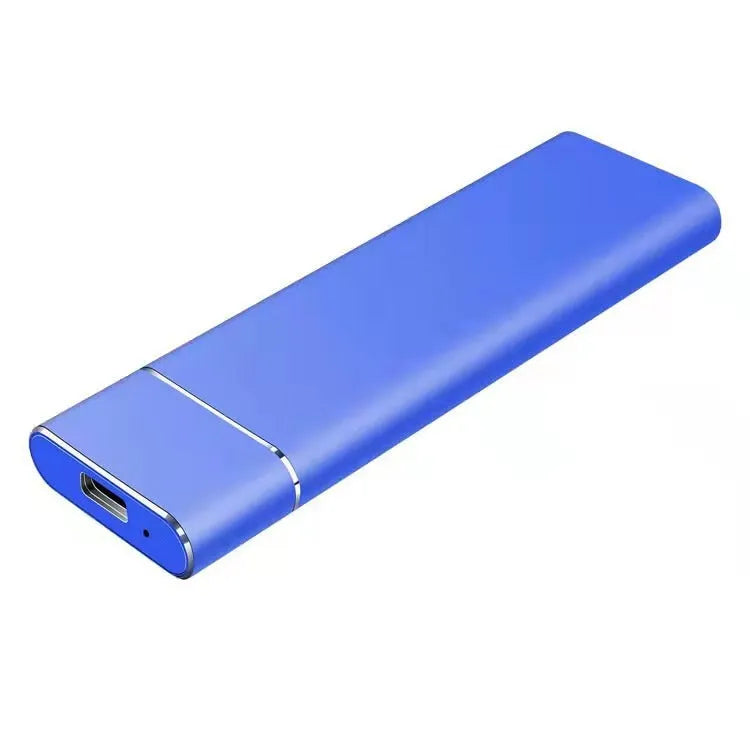 6TB capacity mobile hard disk with metal shell in multiple colour options including black, blue, orange, red, and silver