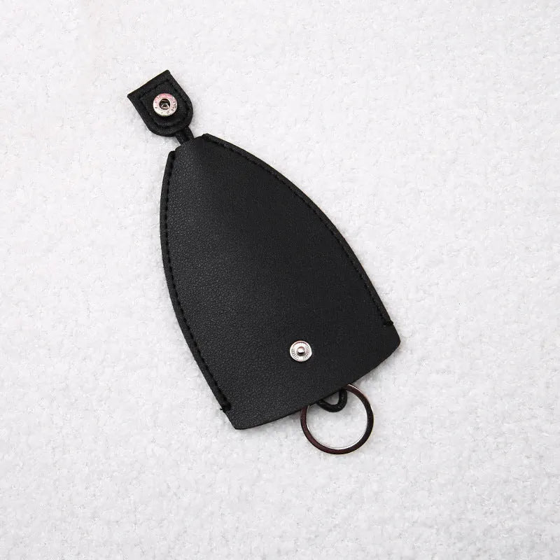 Colourful cartoon pull-out key case made from PU leather showing design options
