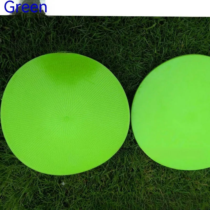 TPE football training disc in bright colour with 23cm diameter for field marking