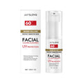 30g tube of lightweight daily facial sunscreen with titanium dioxide and hyaluronic acid