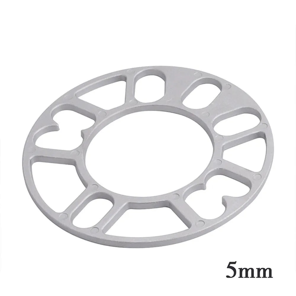 ET wheel spacer gasket for automotive hub modification in various thicknesses