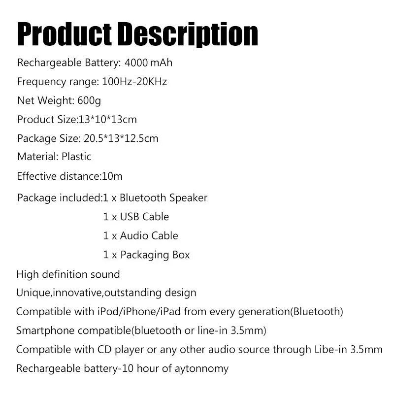 Limited Edition Skull Wireless Bluetooth Speaker in multiple colour options