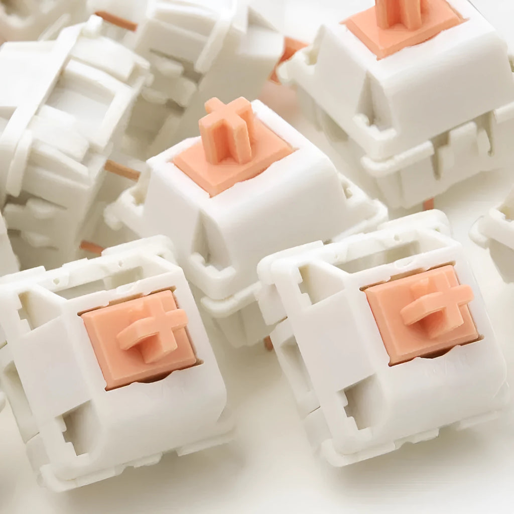 Panda-style mechanical keyboard switch shaft component for DIY keyboard modification