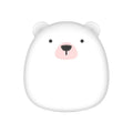 Cute cartoon penguin and polar bear design USB rechargeable electric hand warmer and power bank