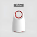Black or white household silent mosquito killer insect zapper unit with USB cable.