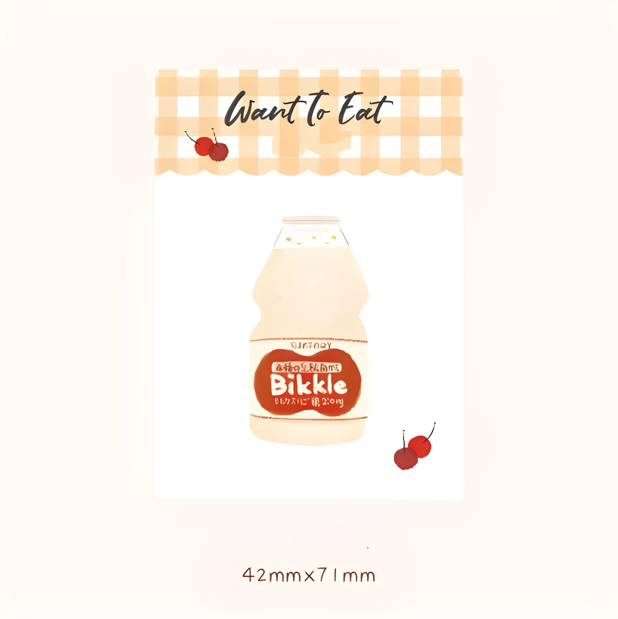Food Bread Handbook pocket notepad with 30 sheets, 80g paper, backing card, in Bread01, Bread02, Tomato, or Yogurt colour.