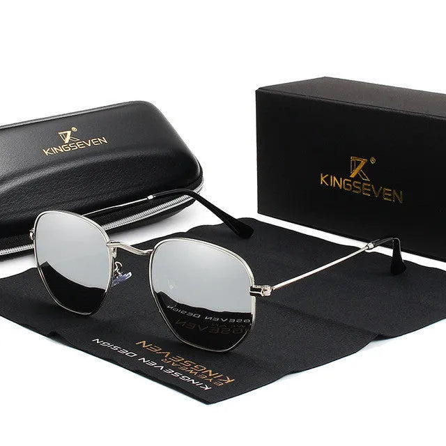 Classic round sunglasses for men with retro design in multiple colour options