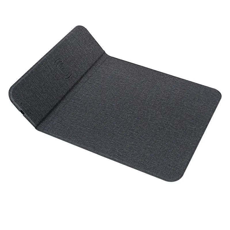 Foldable cloth phone holder showing wireless charging capability with 10W fast charging