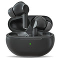 Pro4 Bluetooth wireless headset with two earphones and charging case in black or white