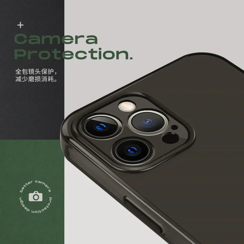 Black TPU iPhone case showing Mars ticket design pattern on back