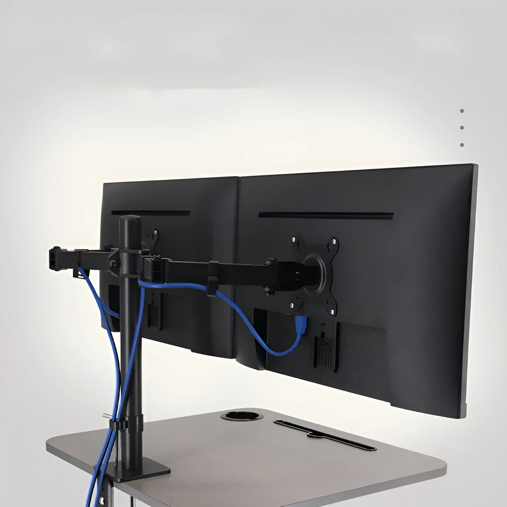 Steel computer lifting rotating display bracket for 13-32 inch monitors with 9kg capacity