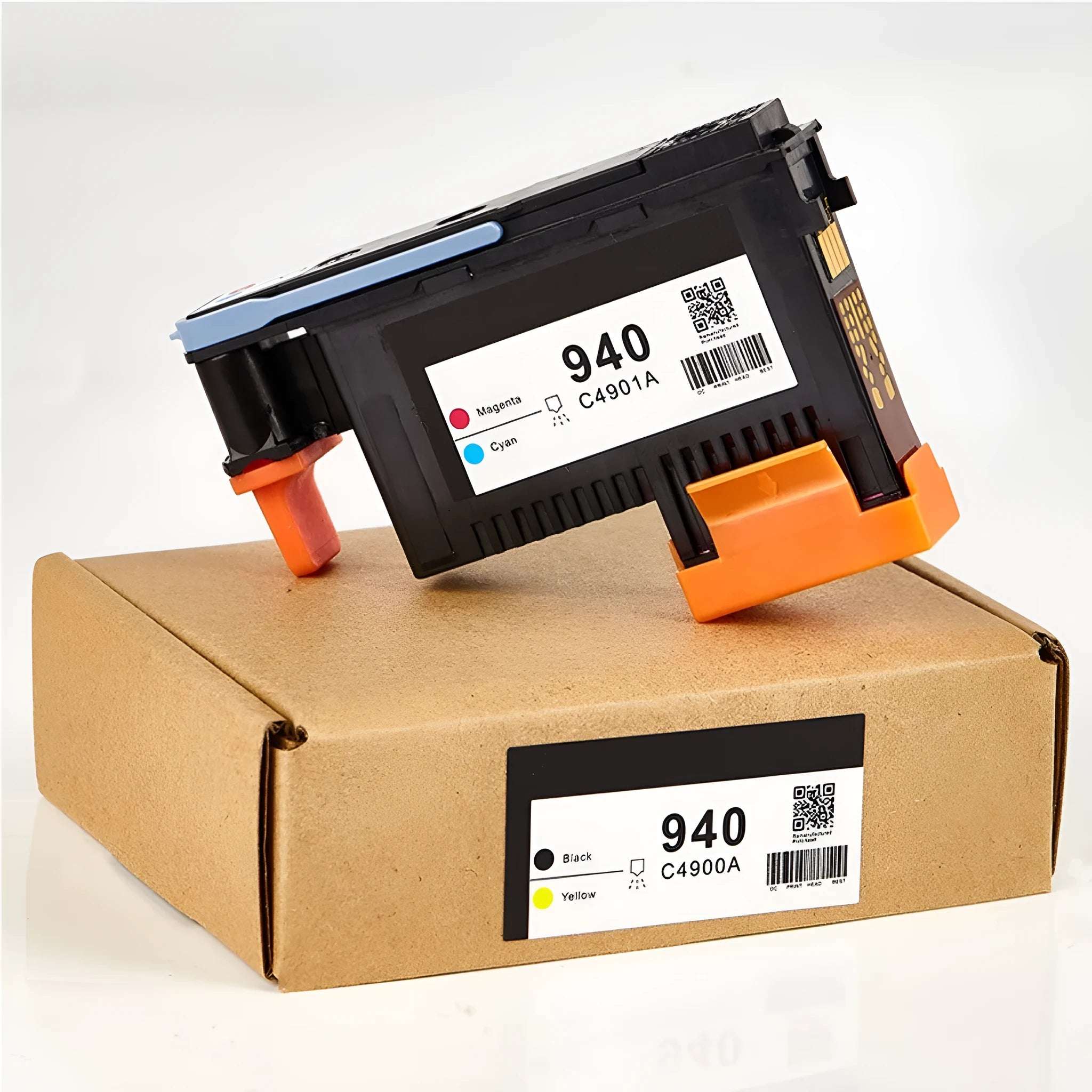 HP940 compatible printing nozzle cartridge for C4900A C4901A, black and yellow