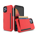 Simple solid colour TPU and PC mobile phone case for iPhone 11, 11 Pro, and Pro Max.