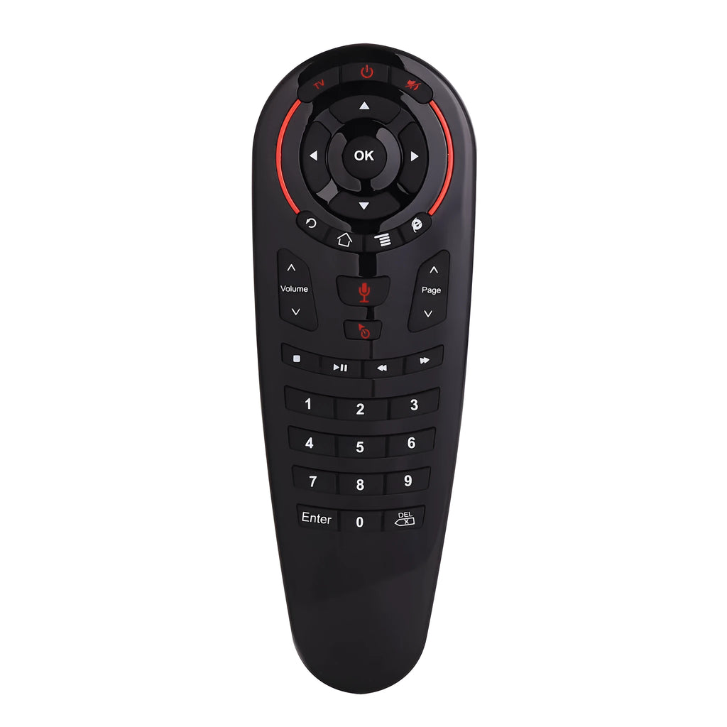 G30 wireless keyboard remote control with QWERTY keyboard and touchpad for smart TVs