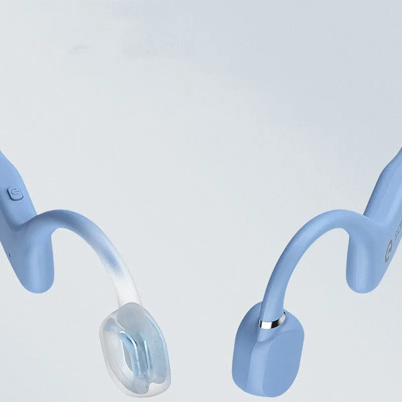 Wireless bone conduction sports headphones with neckband design in multiple colour options
