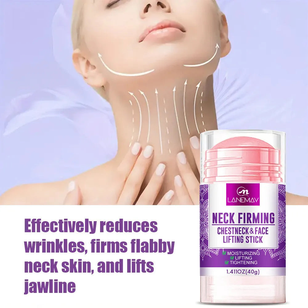 40g jar of neck firming cream with anti-wrinkle and brightening effects