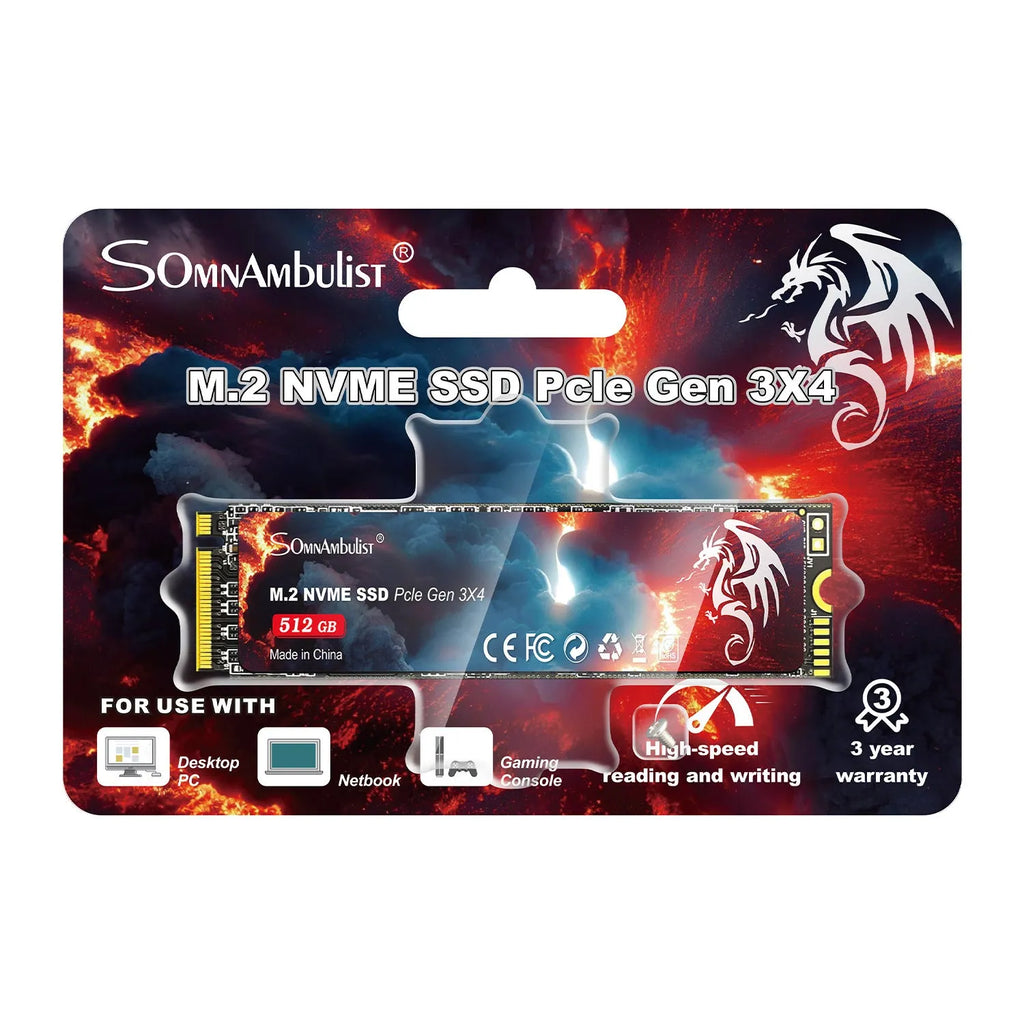 M2 solid state drive for desktop computers with USB 3.0 interface showing compact 80mm by 22mm dimensions