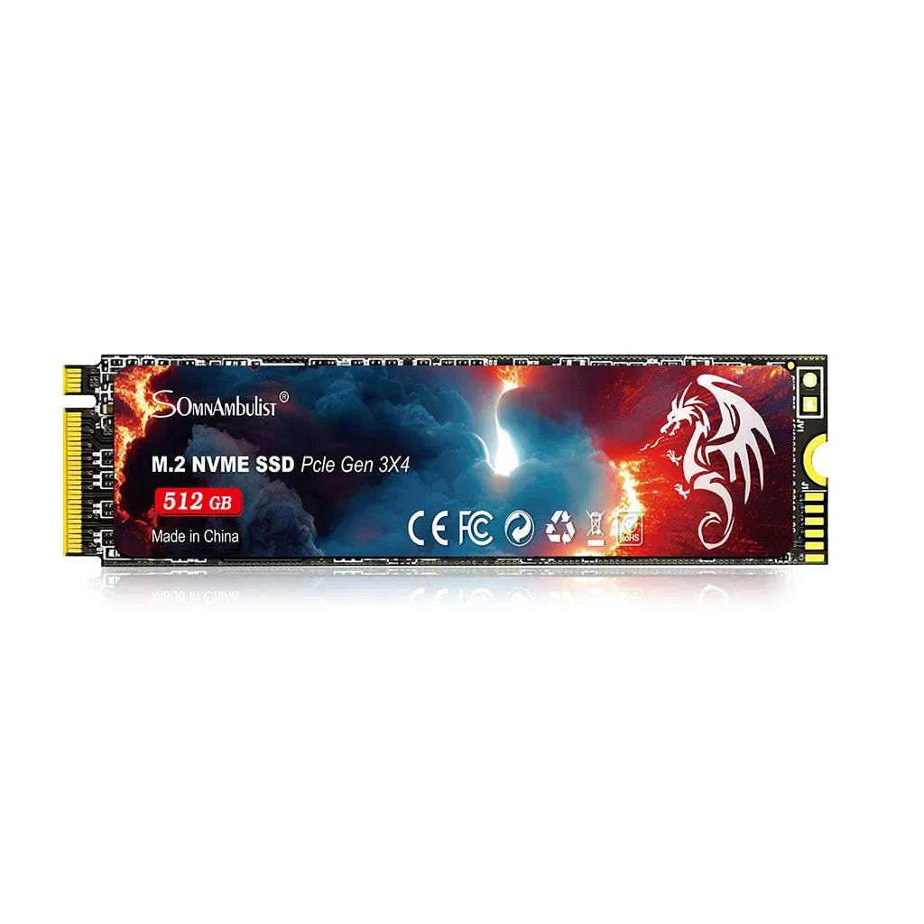 M2 solid state drive for desktop computers with USB 3.0 interface showing compact 80mm by 22mm dimensions