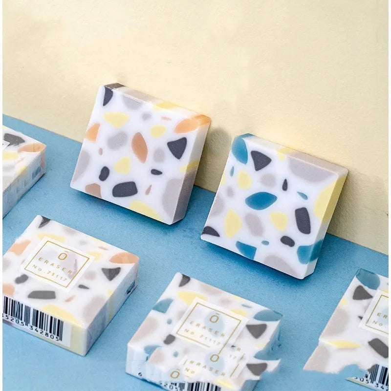 Super Clean Traceless rubber eraser in brick shape modelling for student stationery