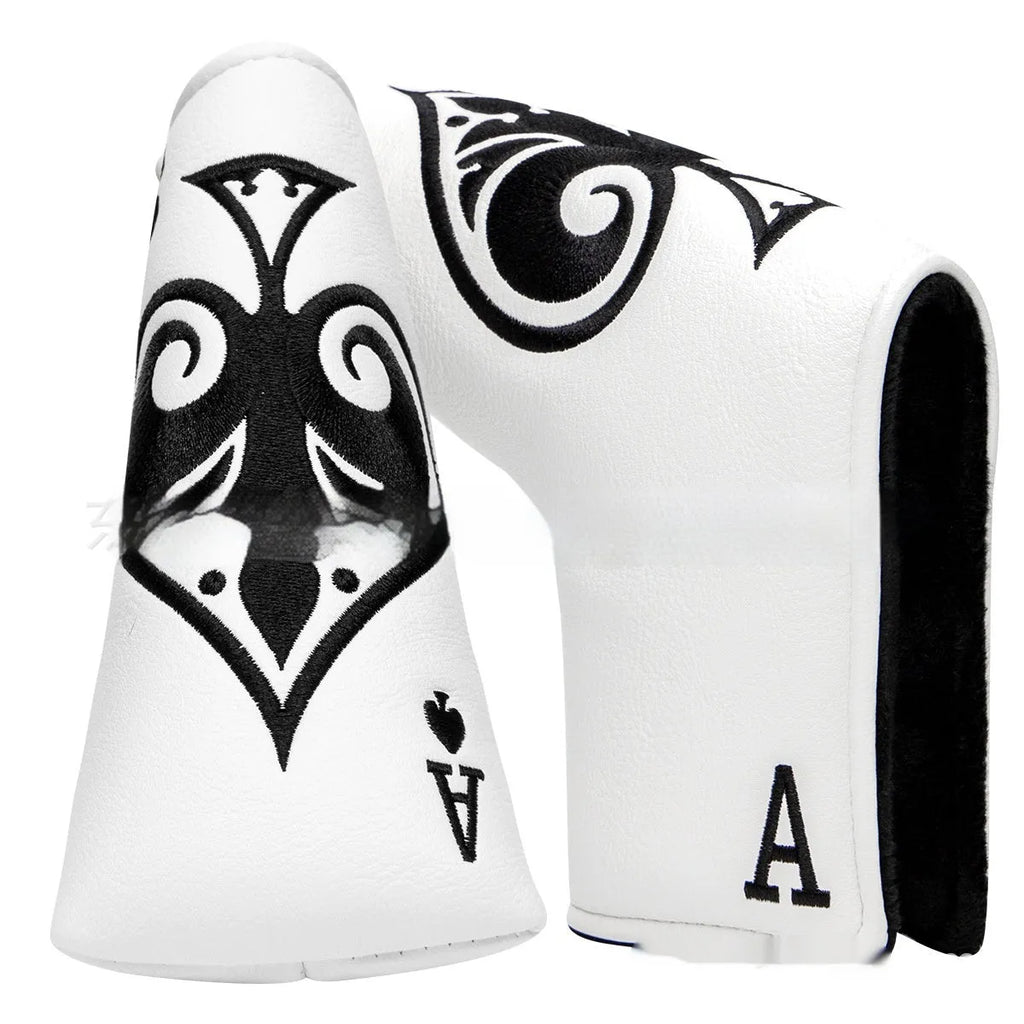PU golf putter sleeve accessory in three colour options for club protection