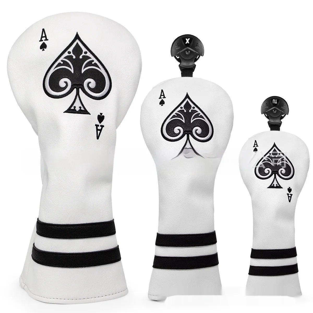 PU golf putter sleeve accessory in three colour options for club protection
