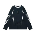Cotton pullover jumper with drop shoulder sleeves in loose fit casual style