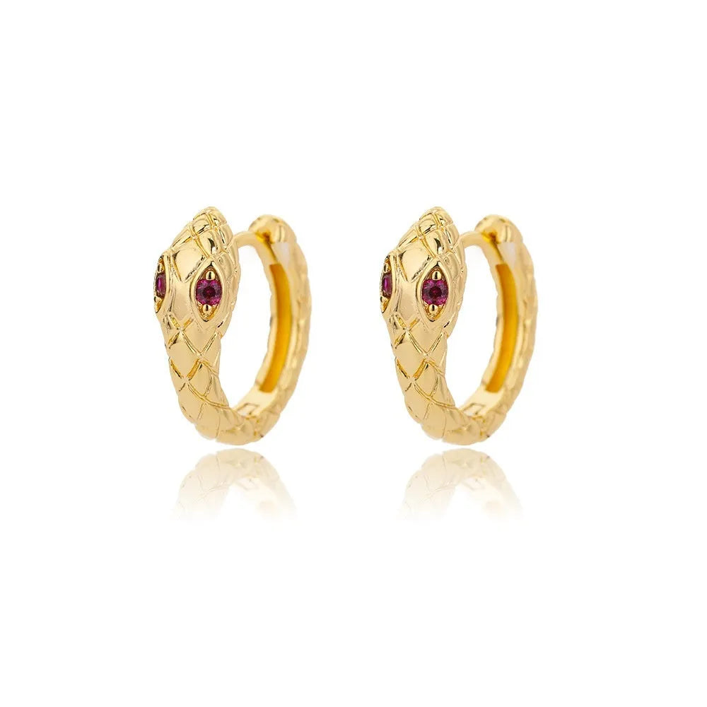 Women's geometric butterfly-shaped copper earrings with heart and star details in assorted colours.
