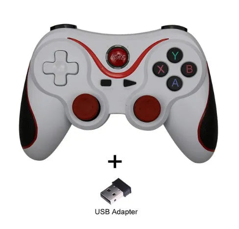 Black X3 Bluetooth wireless game controller for Android mobile phones.