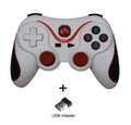 Black X3 Bluetooth wireless game controller for Android mobile phones.