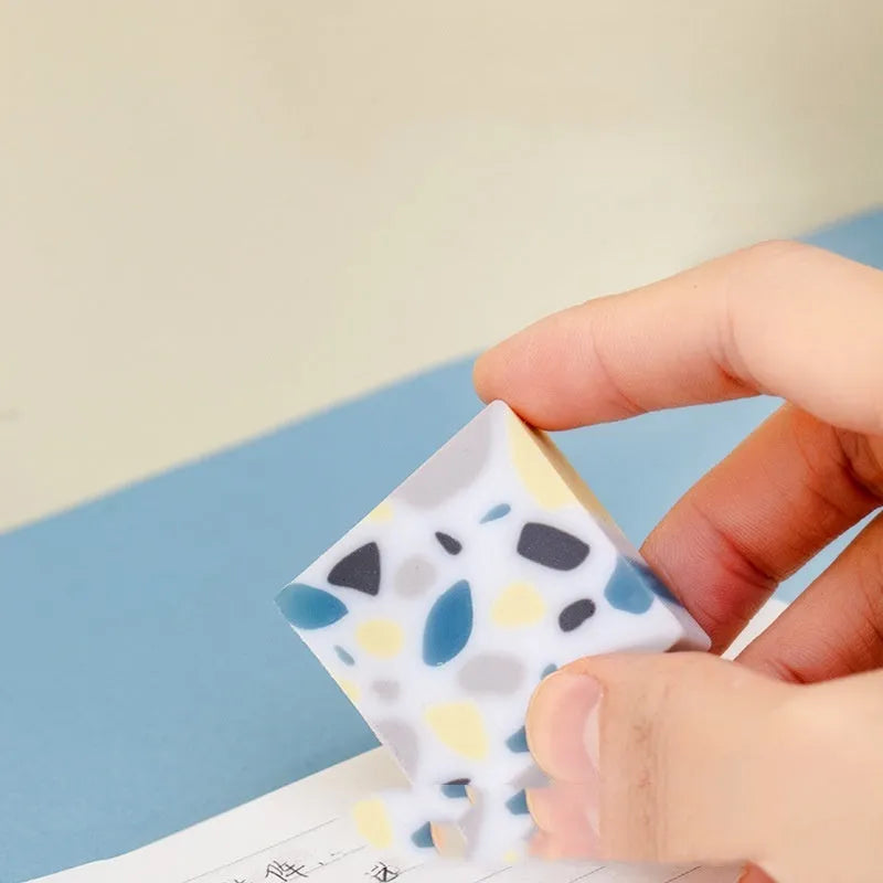 Super Clean Traceless rubber eraser in brick shape modelling for student stationery