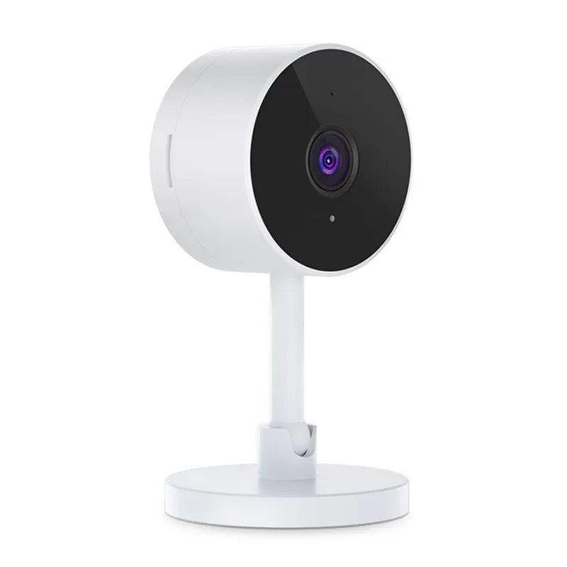 White FLASH FISH SKX10 gun-style WiFi security camera with anti-theft monitoring features