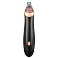 Electric blackhead remover device with vacuum suction function and multiple nozzle attachments