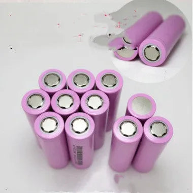 Cylindrical 18650 lithium ion rechargeable battery cell with 3.7V 2600mAh specifications
