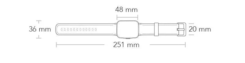 Black waterproof smart bracelet with 1.4 inch touchscreen display on silicone wristband