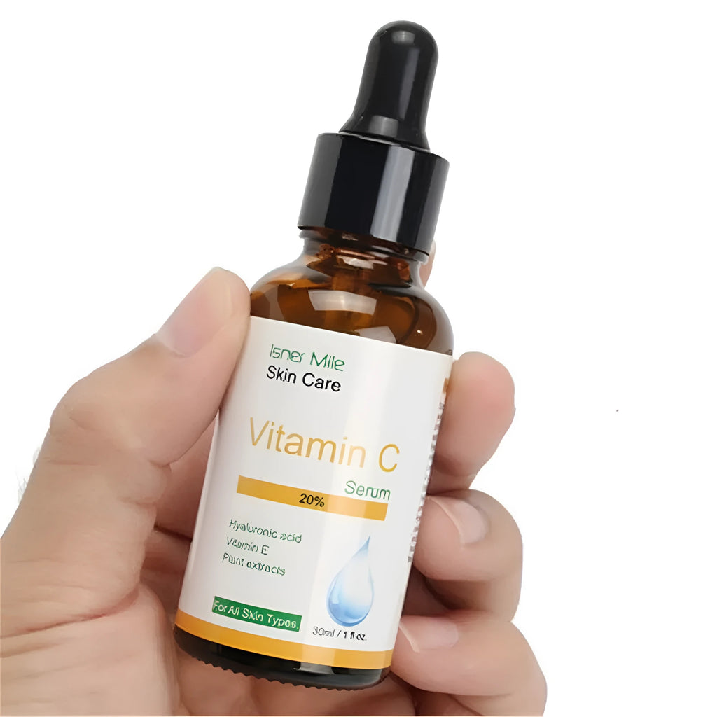 30ml bottle of undiluted Vitamin C skincare essence for brightening and moisturising.